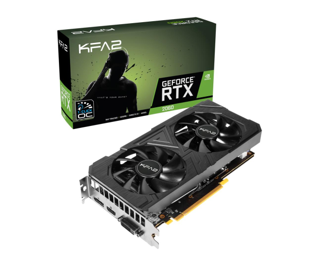 KFA2 GeForce RTX 2060 EX 1-Click OC 6GB GDDR6 - 492980 - zdjęcie